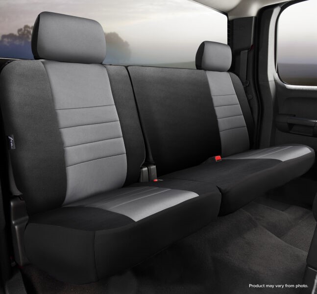 NP90 Series - Neoprene Custom Fit Rear Seat Cover- Black